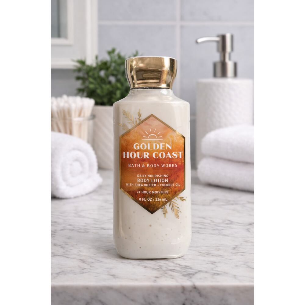 NEW! Bath & Body Works Golden Hour Coast Body Care Cream Lotion Fragrance